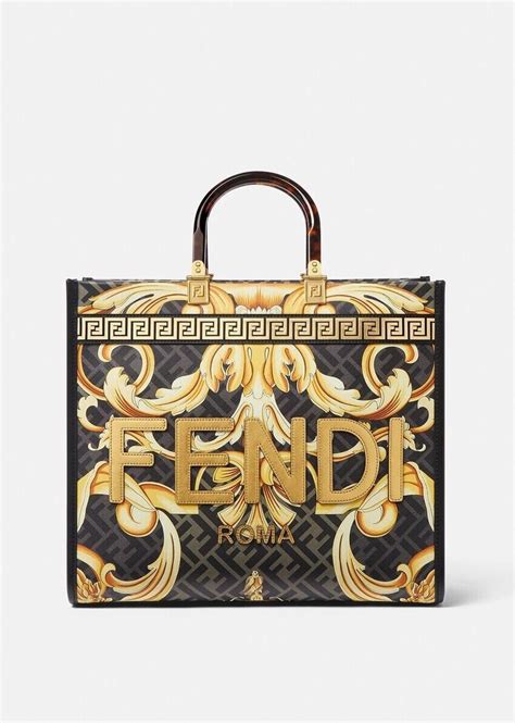 versace by fendi bag|Versace Fendi collaboration.